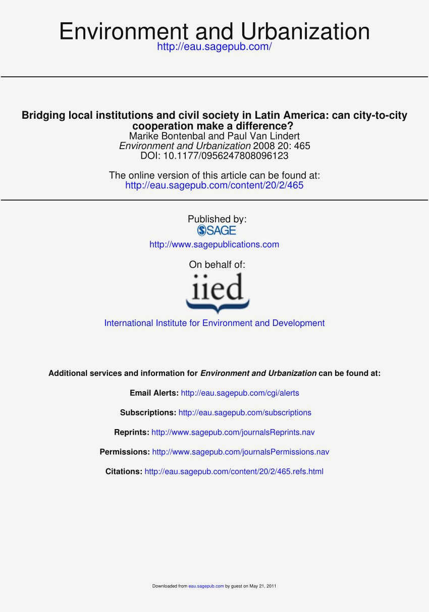 Bridging the Gap: Exploring How Civil Society Organizations Promote Communication and Cooperation in Local Governance crucial role in Bridging the Gap: Exploring How Civil Society Organizations Promote Communication and Cooperation in Local Governance crucial role in