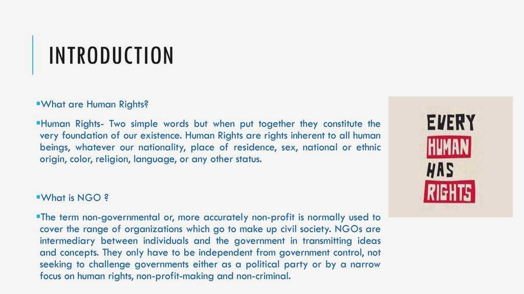 The Role of Civil Society in Protecting Human Rights: Examples from Around the World movement, which aims to