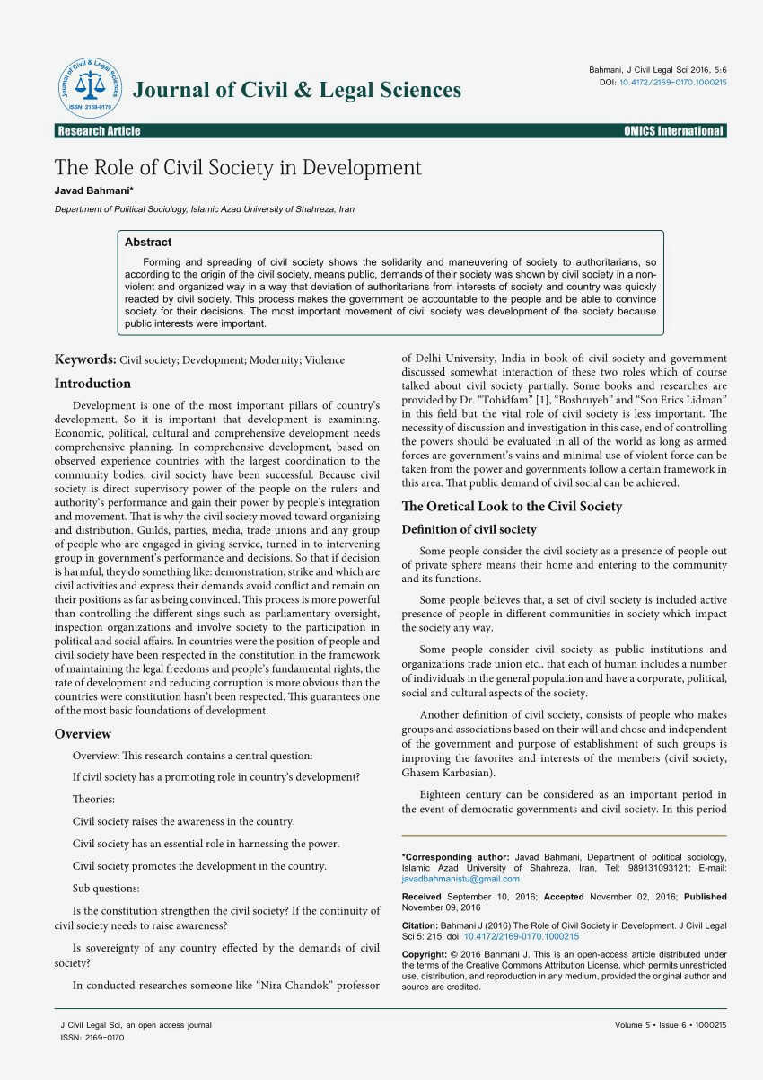 Understanding the Role of Civil Society in Driving Social Change and Human Rights civil society organizations can Understanding the Role of Civil Society in Driving Social Change and Human Rights civil society organizations can